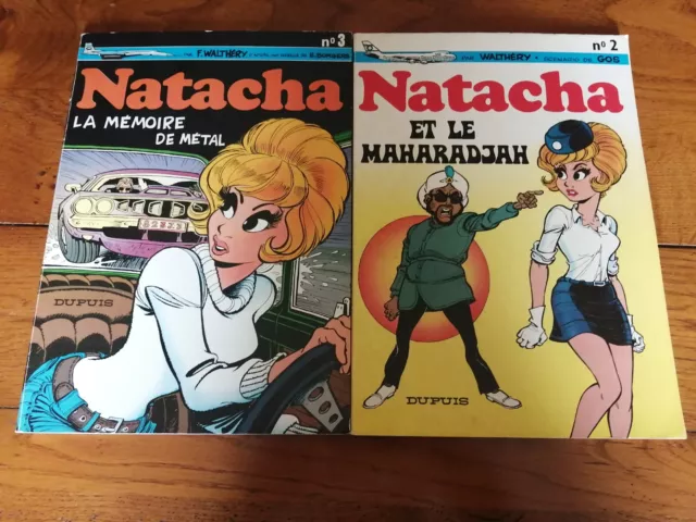 Natacha Lot 6 BD  Edition souple Tome 2 À 7 Walthéry , Gos ,Mittéi & E. Borgers 2