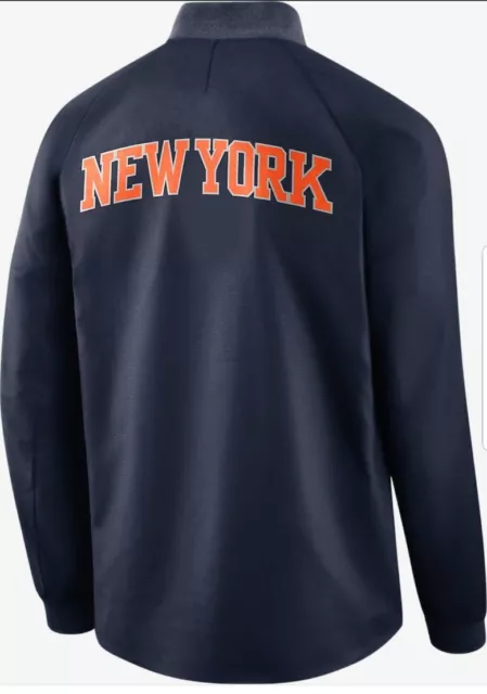 Nike / Men's 2021-22 City Edition New York Knicks RJ Barrett #9 Black  Cotton T-Shirt