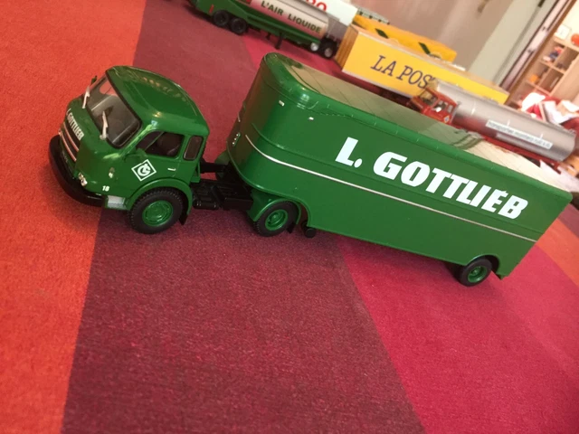 1/43 Ixo Altaya Semi Remorque Mackie The Mover camion Truck