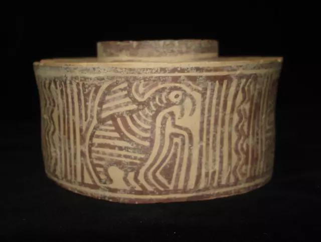 Indus Valley!  With Animals!  Ancient Pottery Painted Jug Bowl 3000Bc