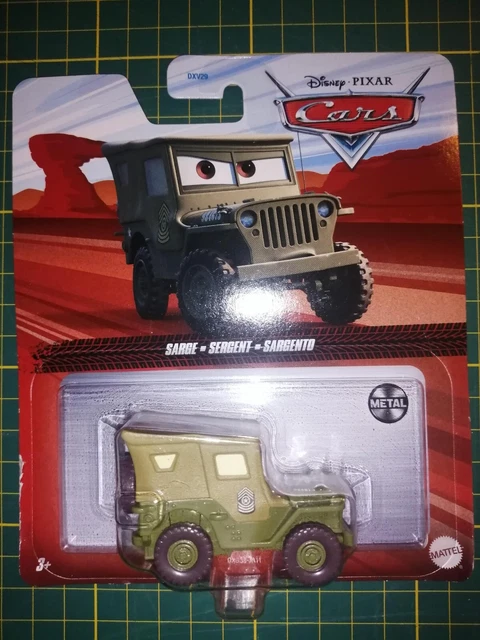 1 voitures cars disney pixar metal mattel 1/55  2022