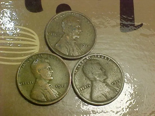 21 LINCOLN CENTS FROM THE TEENS AND TWENTIES    bn95
