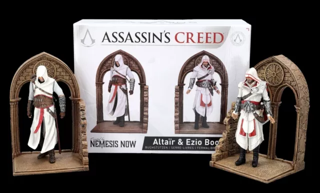 Assassins Creed Serre-Livres - Altair Et Ezio Décoration Marchandise 21cm 3