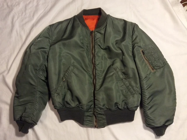 1961年SKYLINE CLOTHING MA-1 M ジグザグ USED - www.top4all.pl