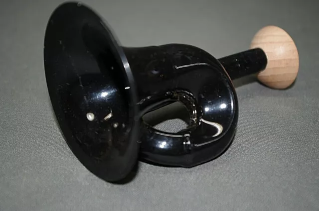 Stethoskop Hörrohr Hearing Pipe  Hörverstärker 13 cm Metall schwarz lackiert
