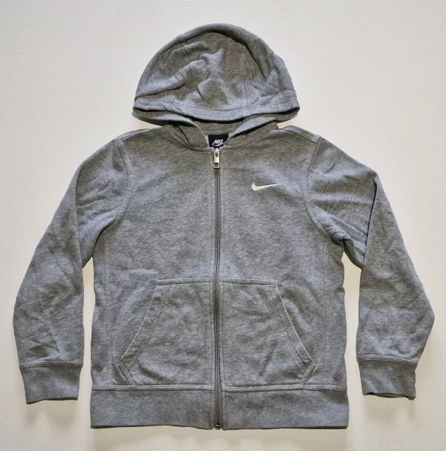 Felpa con cappuccio ragazzo NIKE cerniera intera pile età 8-10 anni