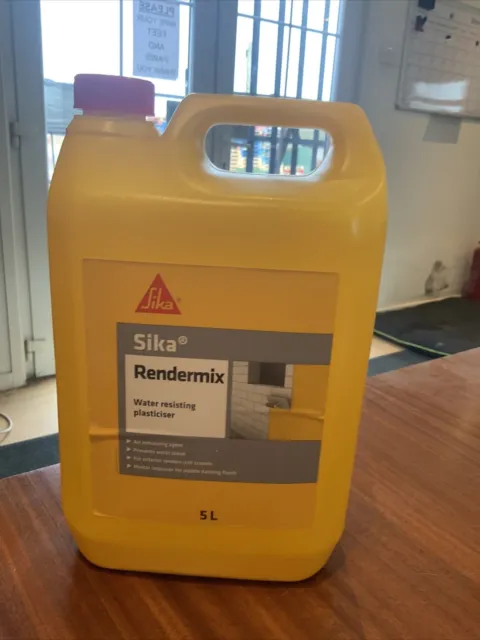 20 litres sika rendermix water resisting plasticiser £29.99 delivered