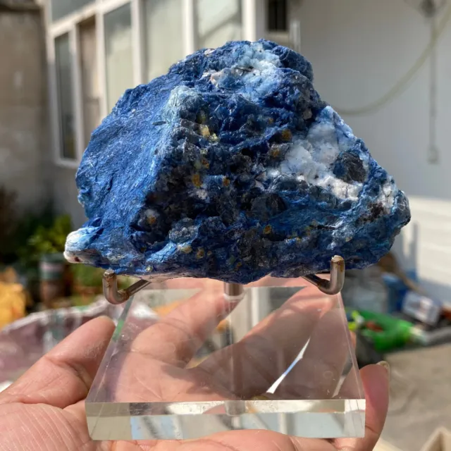 539g Large Rare Dumortierite Blue Gemstone Crystal Rough Specimen Madagascar