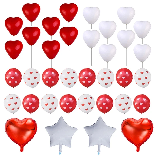 Coeur Ballons Saint Valentin Ballons En Forme De Coeur Pour La Fête Mariage