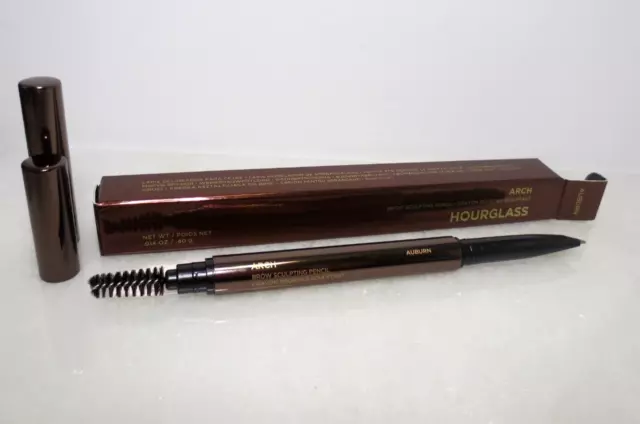 Hourglass Arch Brow Sculpting Pencil Auburn 0.014 Oz Boxed