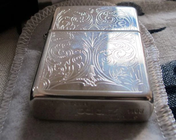 zippo Lighter  15 Sterling Silver 925 Arabesque New Unused Shipping Included
