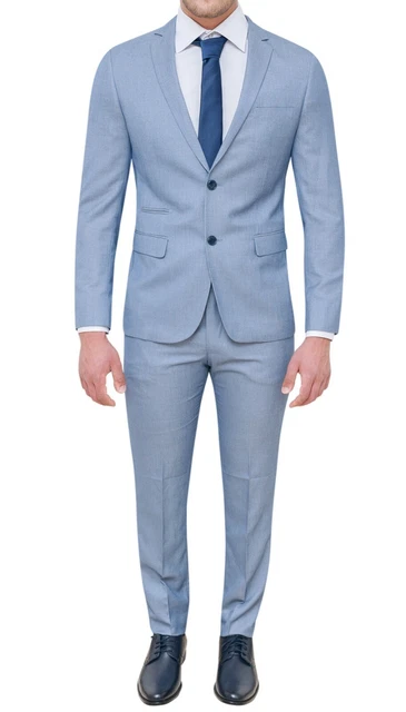 Vestito on sale azzurro uomo