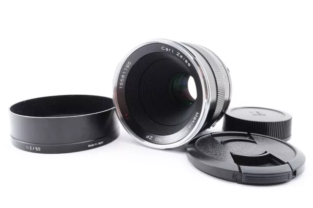 [N MINT w/H] Carl ZEISS Makro-Planar T* 50mm f/2 ZF Macro Lens for Nikon F-Mount