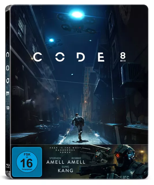Code 8 (Steelbook) (Blu-ray) Amell Stephen Robbie Kang Sung