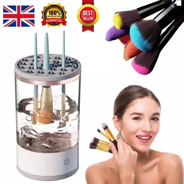 Automatic Brush Cleaner Electric Makeup Brush Cleaning Machine Fast Clean Dryer