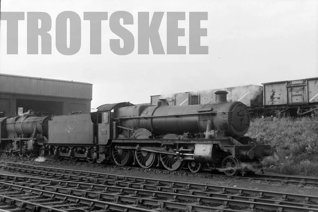 LARGER NEGATIVE BR British Railways Steam Loco 7922 Class 6959 Tyseley ...