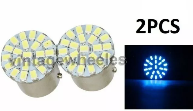 Fits For Royal Enfield Blue 12 V LED-22 LED-Tail Sidelight Side Indicator Bulb