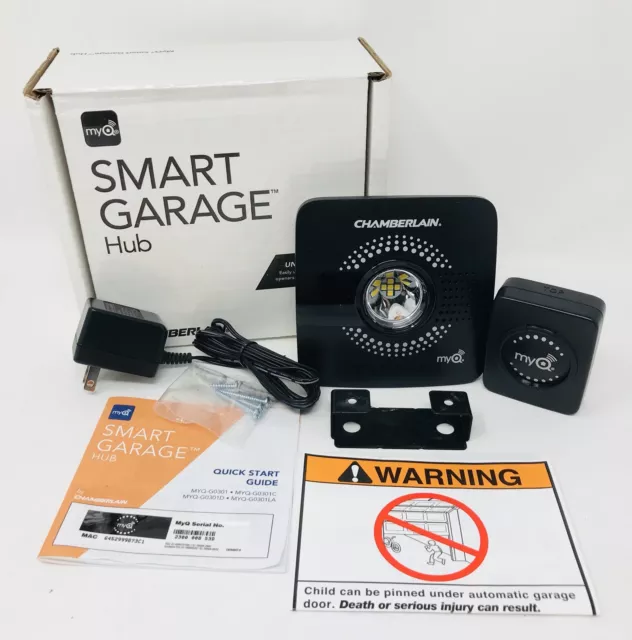 Chamberlain Smart Garage Hub MYQ-G0301–Upgrade your Existing Garage Door