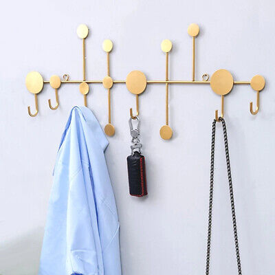Coat Hooks Nordic Style Door Key Hat Hanger Rack Storage Iron Wall Hanging Hook