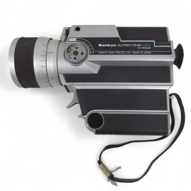Vintage Sankyo Super 8 CME 440 Hi- Focus Movie Cine Camera
