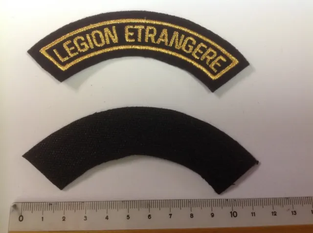 Fremdenlegion, Legion Etrangere,French Foreign Legion, Banane, Schriftbogen