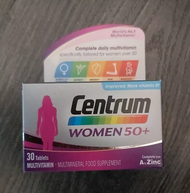 Centrum Women 50+ Multivitamin & Mineral Tablets-30 Complete Multivitamin Tablet