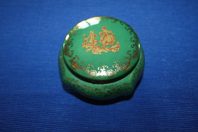 Bonbonnière Boîte à Bijoux Ancienne Spindler Strasbourg - Bois Marqueté