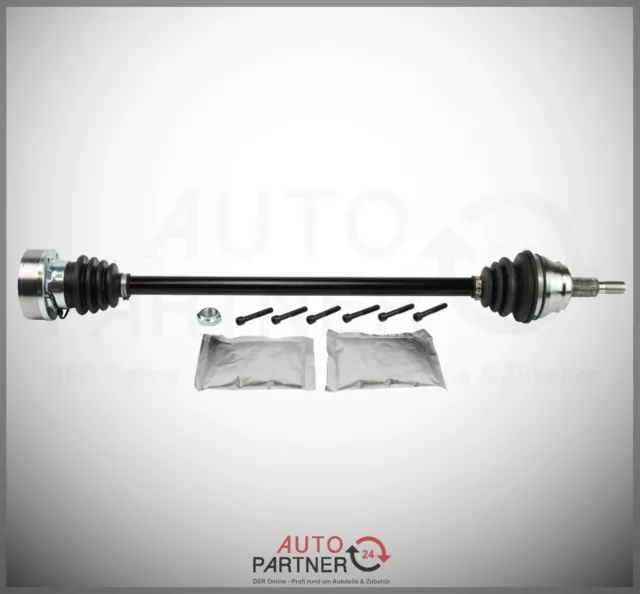 Delgado Eje de Transmisión Derecha para 5 Marchas VW Golf 4 Bora Audi A3 Tdi