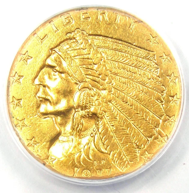 1911 Indian Gold Quarter Eagle $2.50 - Certified ANACS XF45 Details - Rare!