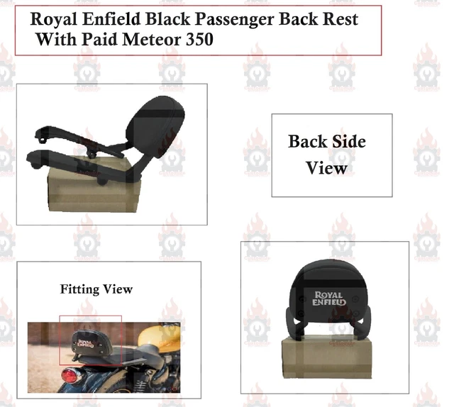 royal enfield meteor 350 backrest price