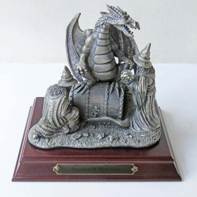 Tudor Mint : Myth & Magic: Guardian Of The Casket Large Pewter Figure
