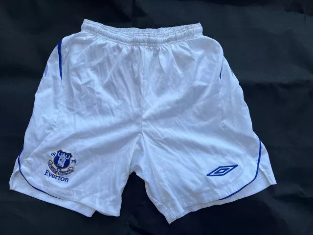 everton football shorts made by Umbro size medium