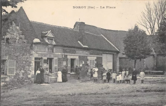 Cpa 60 Noroy / La Place / Debit De Tabac