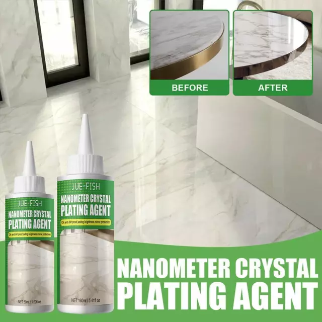 Stone Stain Remover Cleaner, Nano Stone Crystal Plating Agent, Quartz  countertop Stain Remover, Stone Crystal Plating Agent Polish for Patio  Kitchen