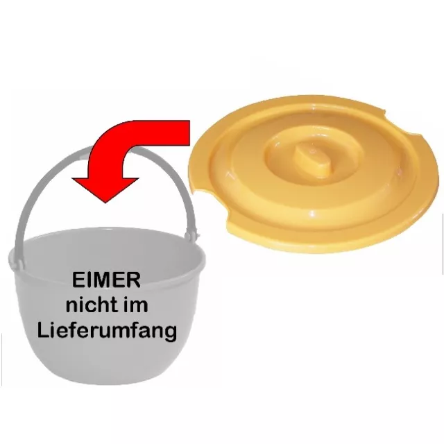 Camping Couvercle À Bel Sol Seau Bac de Lavage Mehrzweckeimer Orange