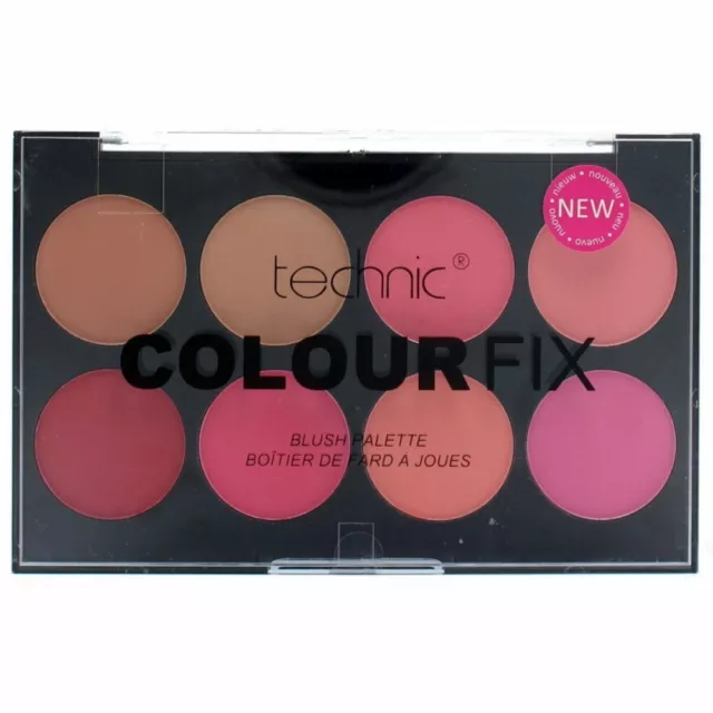 Technic Colour Fix Palette de Fards à Joues 3.5g