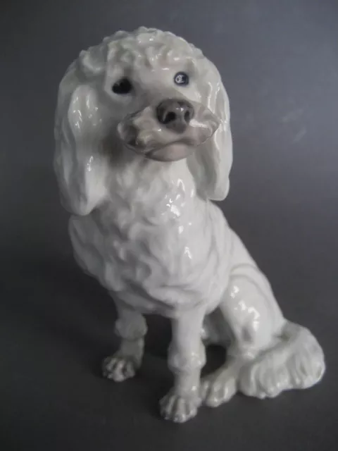 Hunde Figur Hundefigur Porzelan Royal Copenhagen Nr 1684 PETER HEROLD um 1925