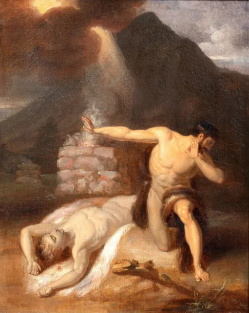 18th Century English School Cain & The Death Of Abel WILLIAM BLAKE (1757-1827)