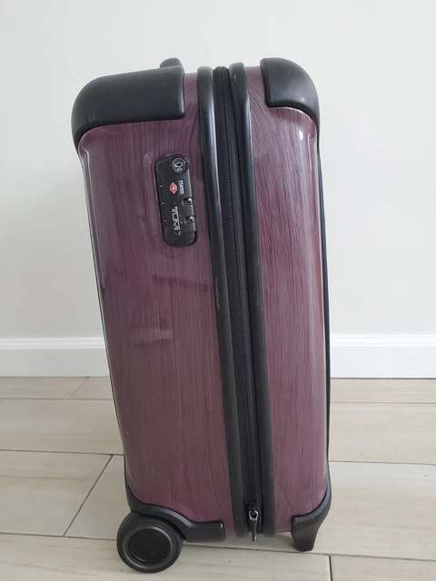 TUMI Vapor International Carry On 2-Wheel 28021 Suitcase Luggage Purple/Black 2