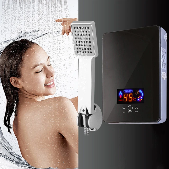 NEW 6500W Instant Hot Water Heater Electric Tankless On Demand House Shower Sink