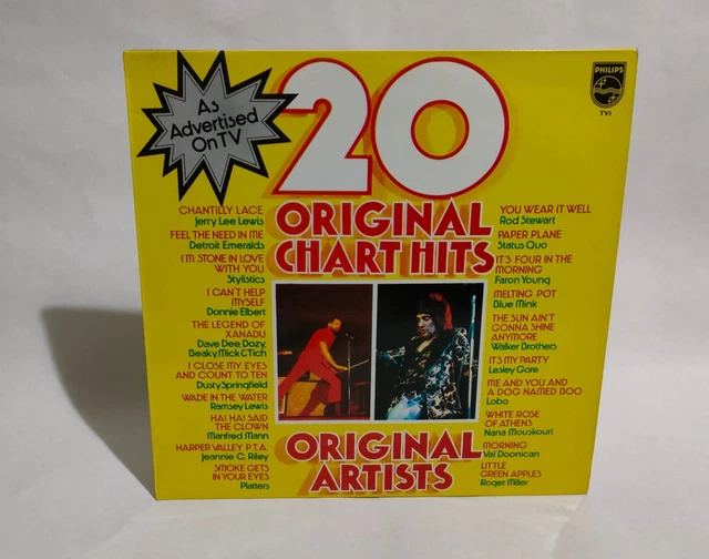 20 ORIGINALE CHART Hits - Rod Stewart,Status Quo,Platters - Musica ...