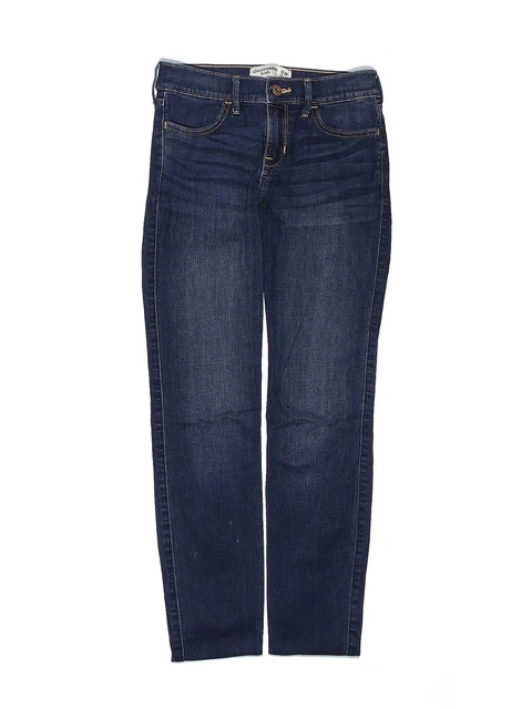 Abercrombie Girls Blue Jeans 13 Slim