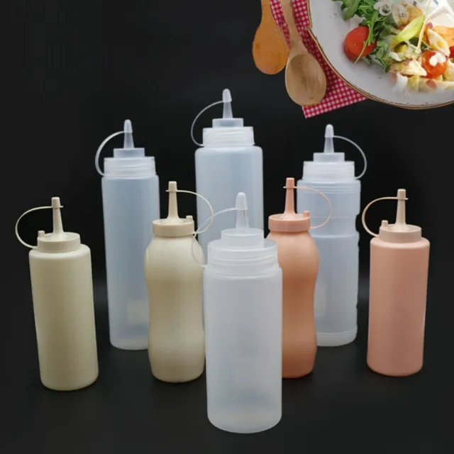 Dispenser multifunzionale salsa per condimenti bottiglia di plastica 480 ml
