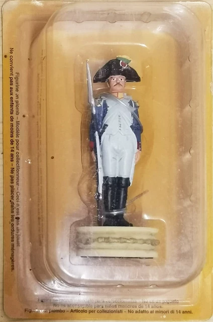 Figurine Altaya échecs Iéna - Soldat Napoléon 1er En Plomb Peint 75mm - Très Bon état