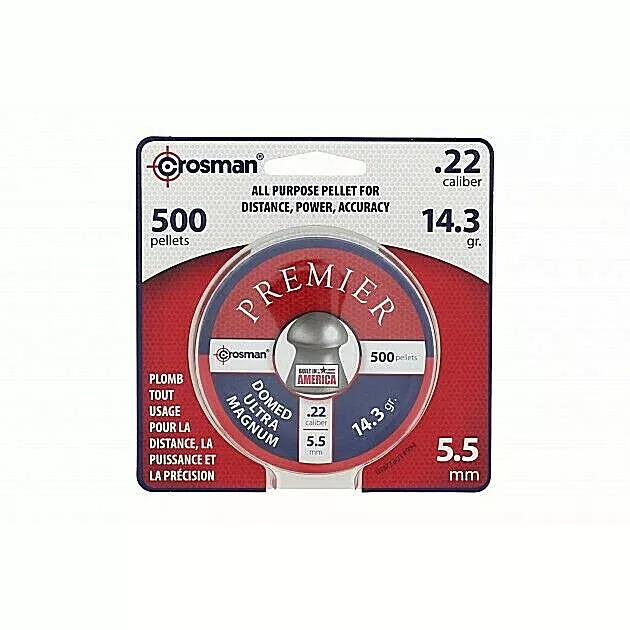 500 Stück Crosman Piranha High Quality Match Diabolo Kaliber 5,5 mm .
