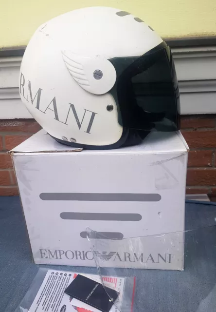 Casco Moto Pubblicitario Emporio Armani Project Flash 05 Jet Helmet Ltd Edition