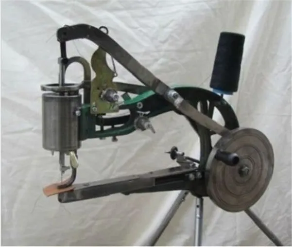Hand Machine Cobbler Shoe Repair Machine Dual Cotton Nylon Line Sewing Machin qi