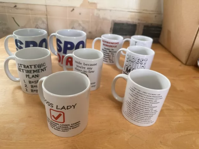 Novelty Mug Wholesale joblot