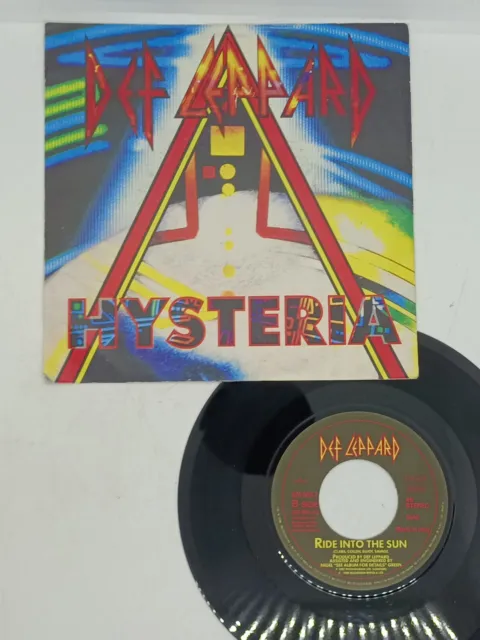 DEF LEPPARD - HYSTERIA 7" 45 giri disco vinile