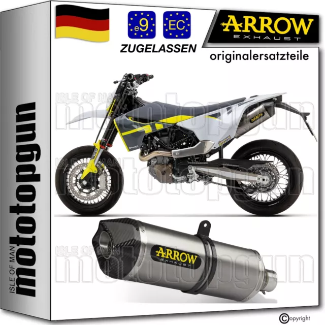 Arrow Auspuff Kein Kat Race-Tech Aluminium C Ktm 690 Smc R 2023 23